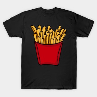 French Fries Fast Junk Food Lovers T-Shirts and Gifts T-Shirt